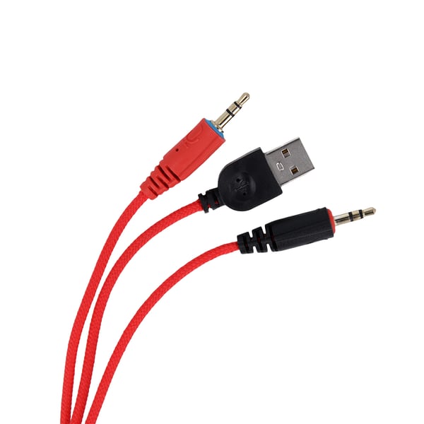 Maxlife Gaming MXGH-200 kablede over-ear-hodetelefoner 3,5 mm svart