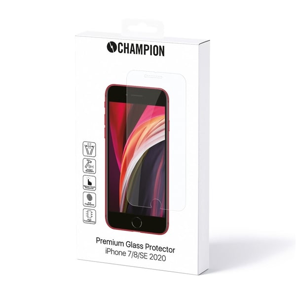 Champion IPhone 7/8/SE skjermbeskyttere