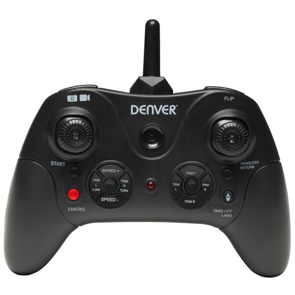 Denver Drone HD-kamera Stort batteri Høydeholder