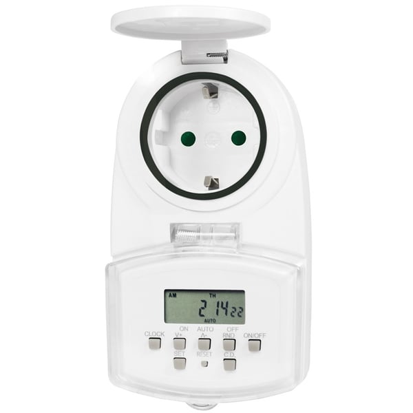 LogiLink Utendørs timer Digital 1800W IP44