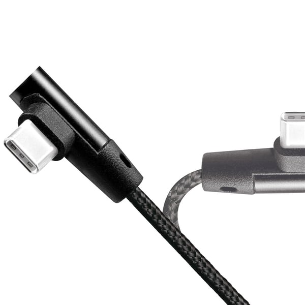 LogiLink Kulmikas USB-C-kaapeli USB 2.0 Max 3A 1m