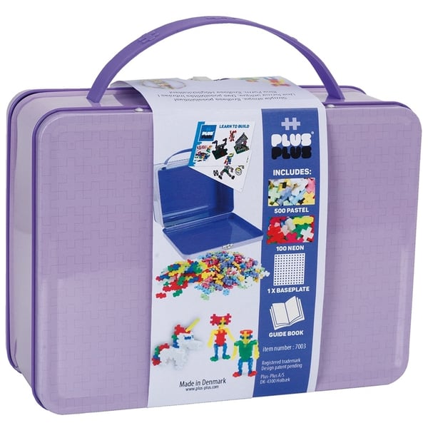 Plus-Plus Suitcase Pastel Metal