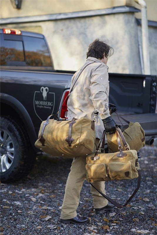 Morberg Orrefors Hunting Messenger Bag Canvas