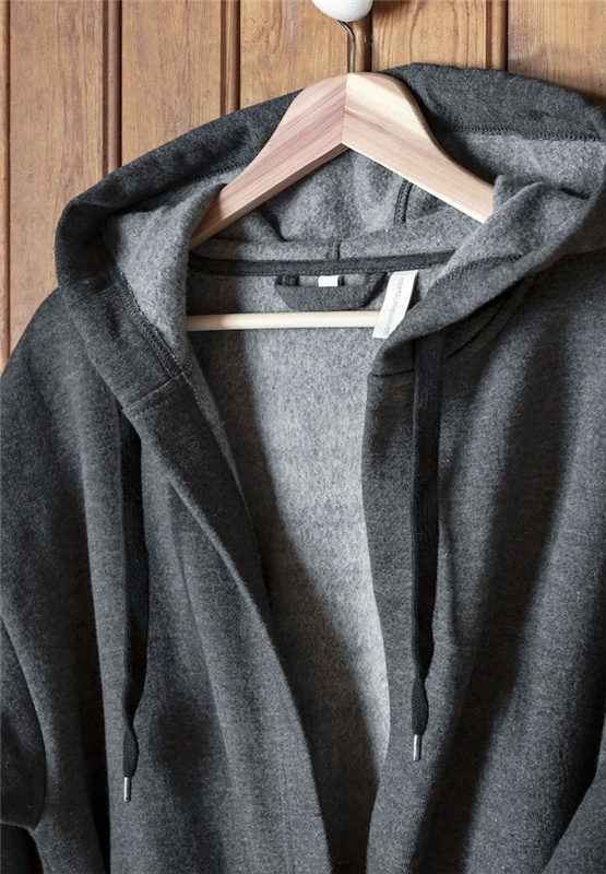 Kosta Linnewäfveri badekåpe College, Grå, L/XL