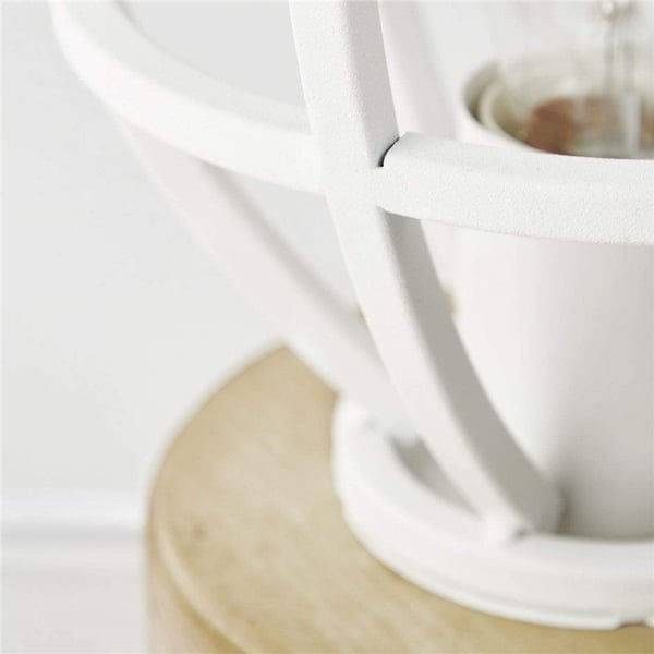 Strålende Matrix bordlampe i industriel stil