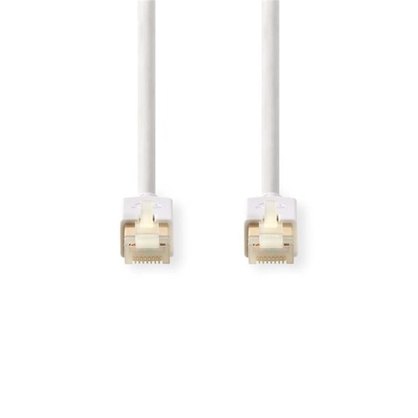 Nedis CAT6 Nettverkskabel | RJ45 Han | RJ45 Han | F/UTP | 5.00 m | Rund | LSZH / PVC | Hvit | Vindus boks