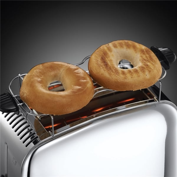 Russell Hobbs Chester Brödrost, 2 Brödskivor, Rostfritt stål
