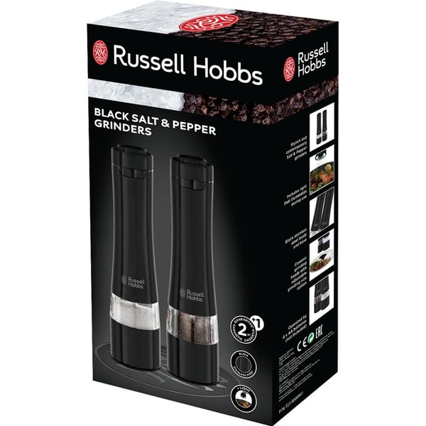 Russell Hobbs Salt&Pepparkvarn Keramisk Stål