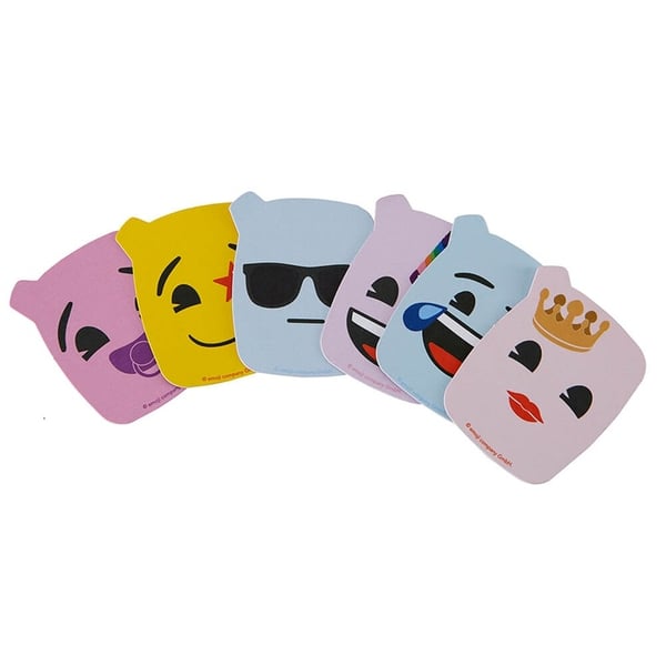 Emoji Hodetelefon Flip'N'Switch Junior On-Ear Rosa 85dB