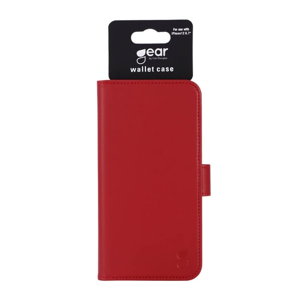Gear Lommebokdeksel Rød - iPhone 12 Pro Max Limited Edition