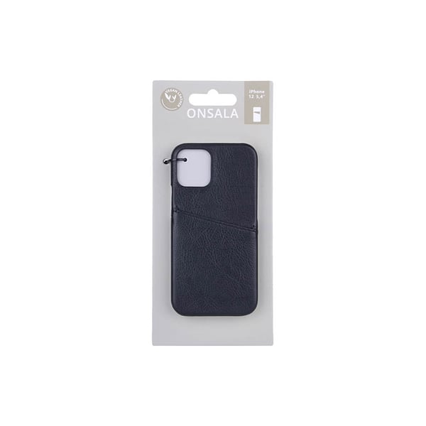 Onsala Mobildeksel Svart med Kortlomme iPhone 12  Mini