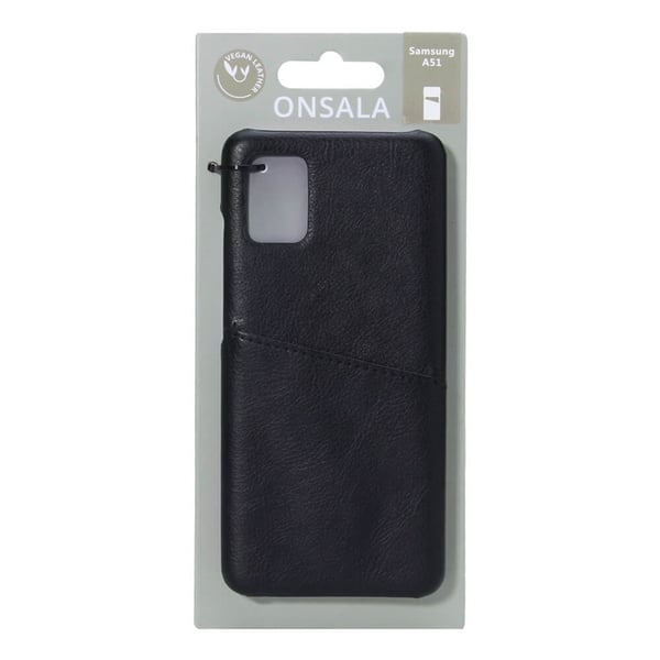 Onsala Mobilcover med Kortrum Samsung A51 Sort