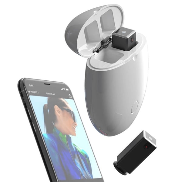OPKIX One Kamera Dual HD 1080p IP-68 Sort