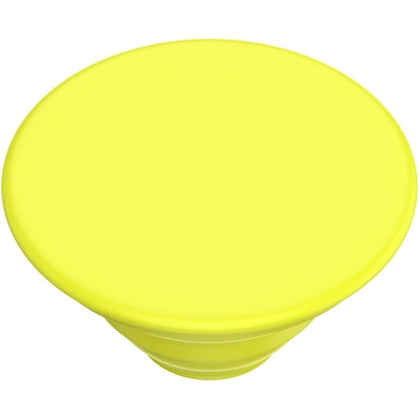PopSockets Neon Jolt Yellow Avtagbart Grip med Ställfunktion