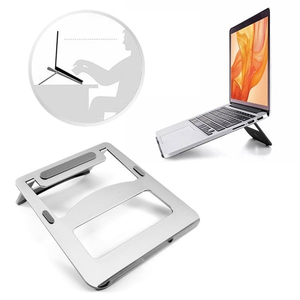 Desire2 Laptop Stander Portabel Sølv