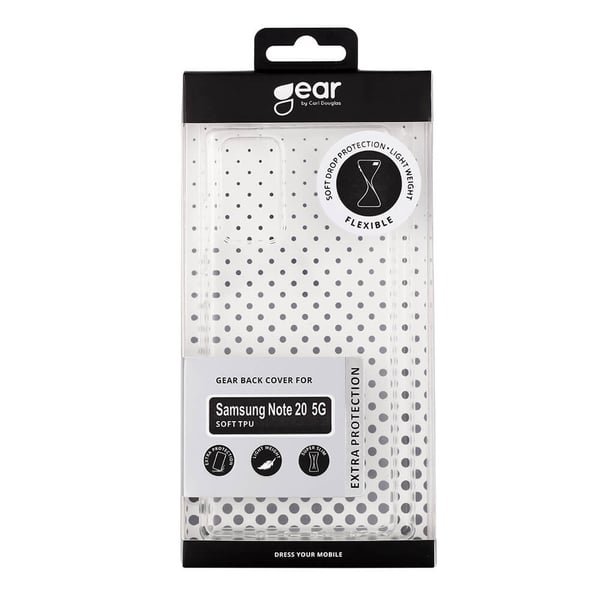 Gear Mobilcover TPU Transparent - Samsung Note 20 5G