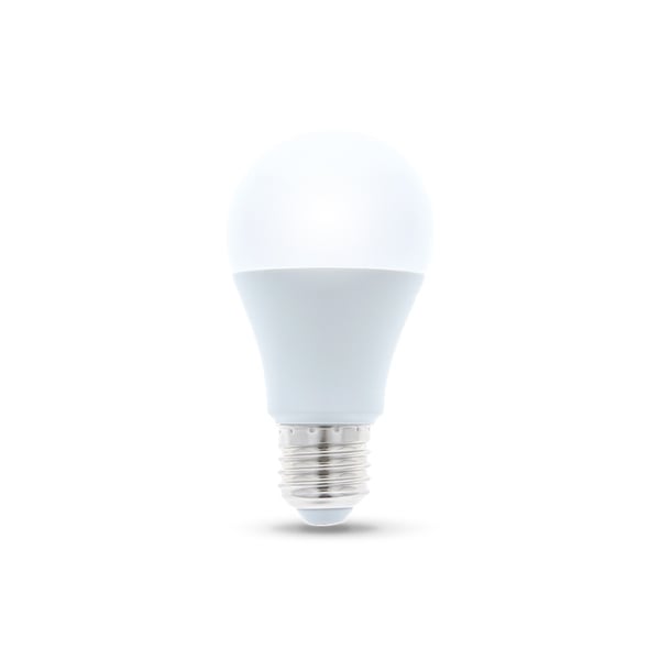 LED-lampe E27, A60, 10W, 230V, 3000K, varm hvid
