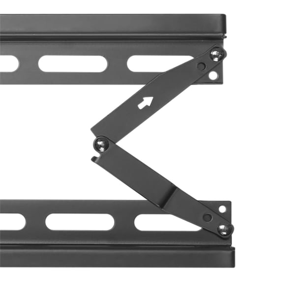 DELTACO Office, heavy-duty tilt foldable, 37"-80", 70kg, 200x200-600x4