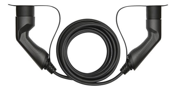 DELTACO e-Charge, kaapeli Type 2 - Type 2, 1-vaihe, 32A, 5m