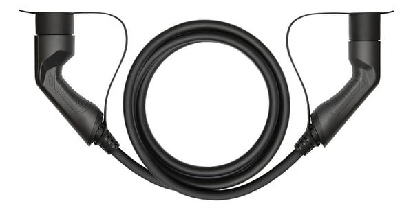 DELTACO e-Charge, kaapeli Type 2 - Type 2, 3-vaihe, 32A, 3m