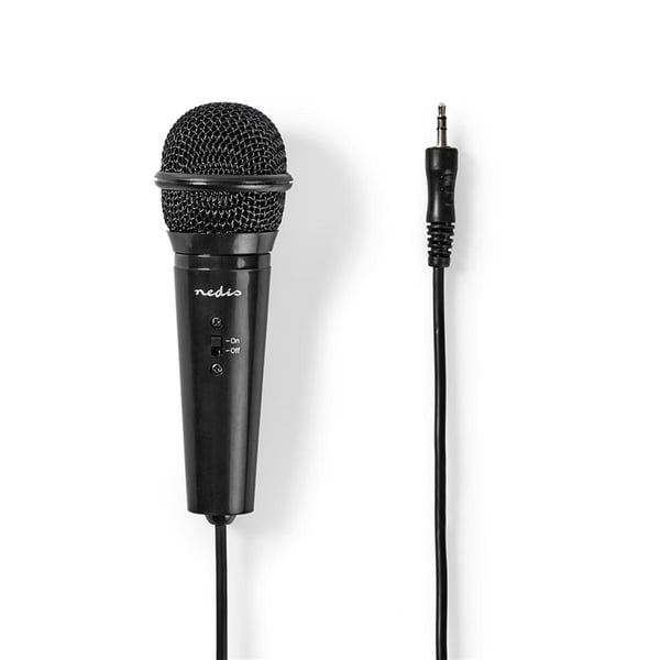Nedis Mikrofon | Apparat: Notebook / Skrivebord / Smartphone / Tablet | Wired | 1x 3.5 mm