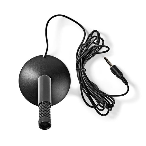 Nedis Mikrofon | Indretning: Desktop / Notebook / Smartphone / Tablet | Kabel | 1x 3.5 mm