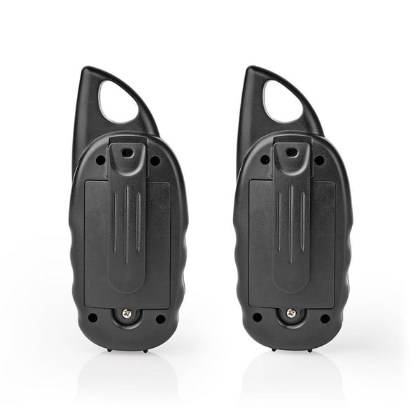 Nedis Walkie-Talkie Set | 2 håndsett | 3000 m | Antall frekvenskanaler: 3 | PTT | 180 min | Blå / Sort