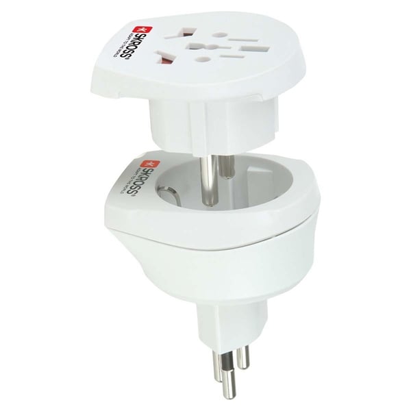 SKROSS Reise Adapter Combo - Verden-till-Sveits Earthed