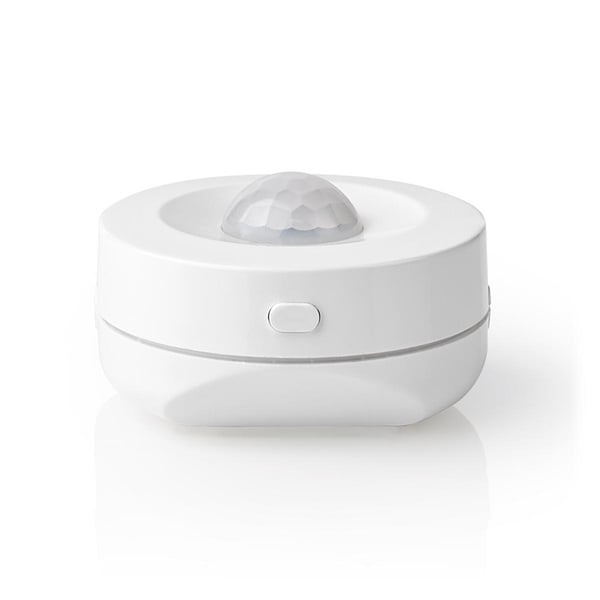 Nedis SmartLife Bevegelsessensor | Batteri drevet | IP20 | Detektorvinkel: 120 ° | Deteksjonsområde: 5 m | Maks. batteri levetid: 12 Måned | Hvit
