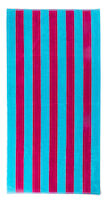 Lord Nelson Victory Strandhåndkle Cabana, turkis/keris, 80x160 cm