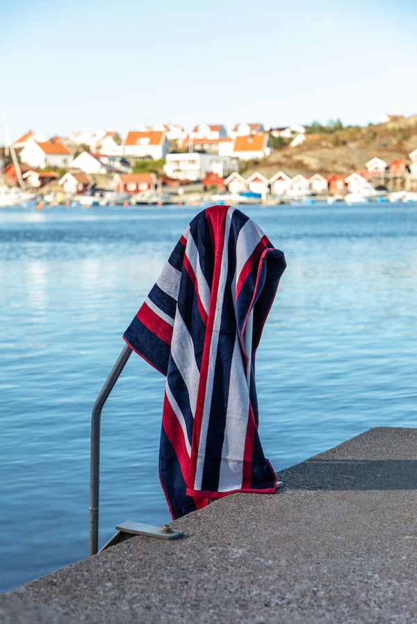 Lord Nelson Victory Strandhåndkle Multi, 80x160 cm, 500 g/m²