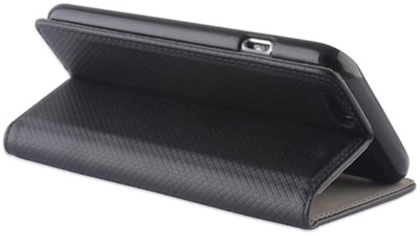 Smart etui med magnetlukning til iPhone 13, Svart