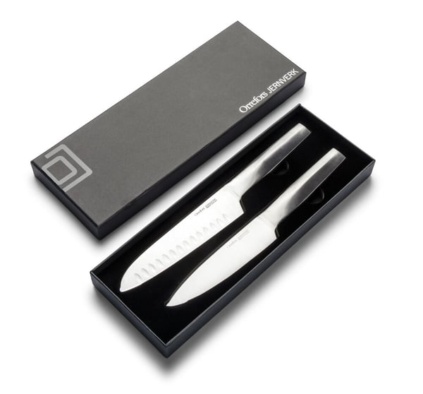 Orrefors Jernverk 2-pakning Kniver stål