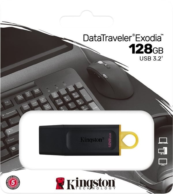 Kingston USB-minne DataTraveler Exodia, 128 GB