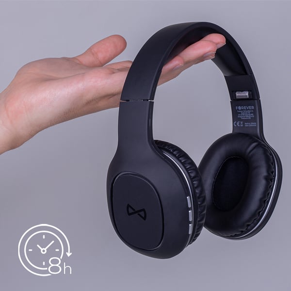 Forever BTH-505 Trådløst headset, On-ear, Sort