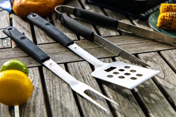 Orrefors Hunting Grillverktøy 3 deler, svart