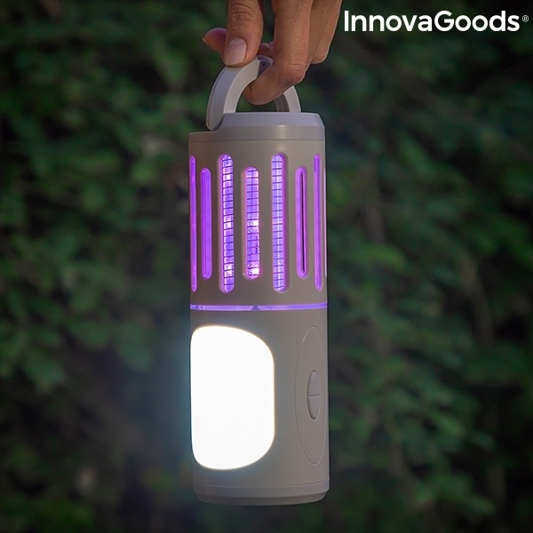 InnovaGoods Bærbar myggspray-lampe, 3 i 1
