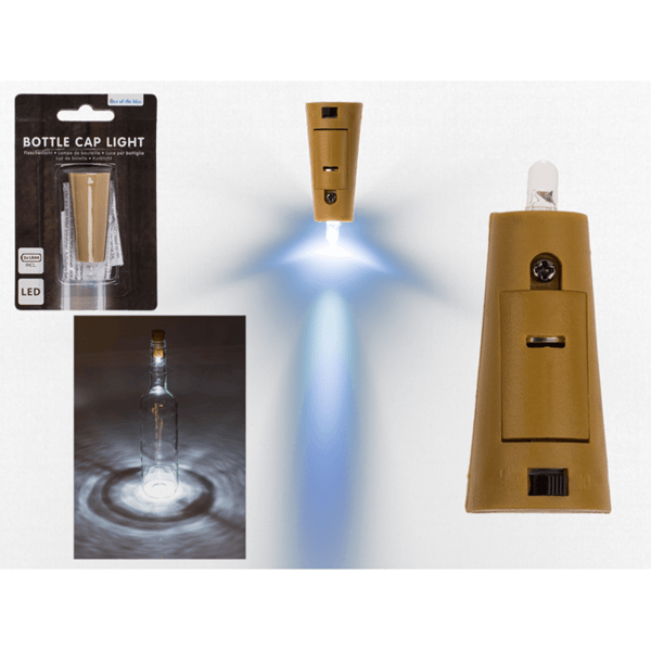 Kork med LED-lys