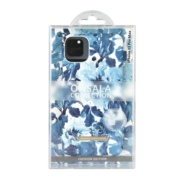 Onsala COLLECTION Suojakuori Matta Indigo Peony iPhone 11 Pro Max