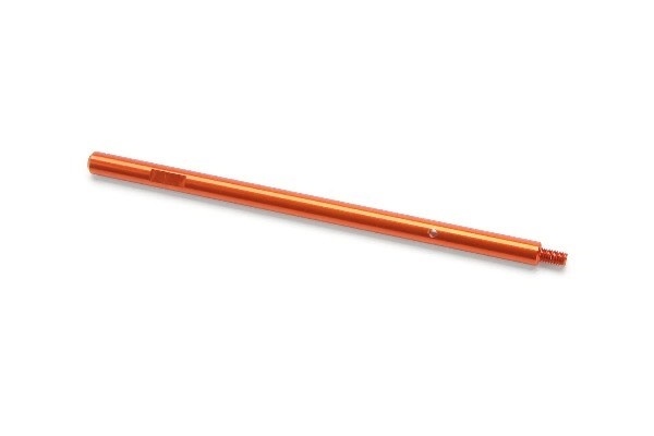 Bakakselaksel i aluminium 6.3X130Mm (oransje)