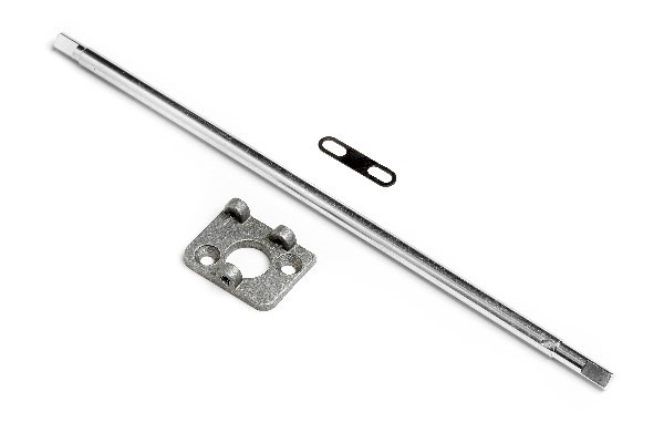 Sentraldrivaksel/motorfestesett i aluminium
