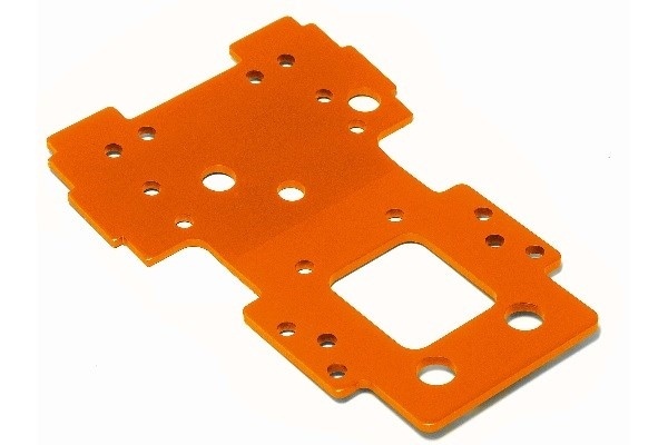 Skottets nedre plate 2,5 mm (oransje)