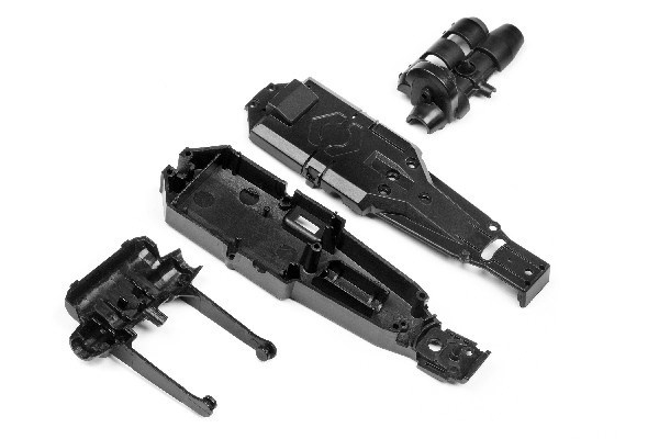 HPI Main Chassis/Rear Axle (Q32)