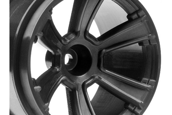 6-Shot Mt Wheel (Black/2Pcs)