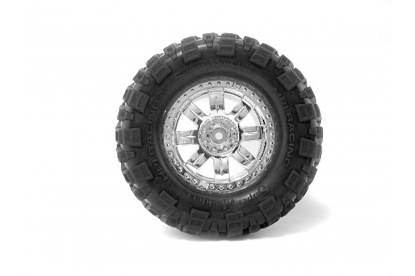 Montert Super Mud dekk 165X88Mm Ringz hjul Shncrm