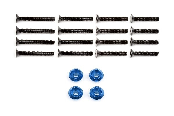 Wheel Washer (Blue/4Pcs)