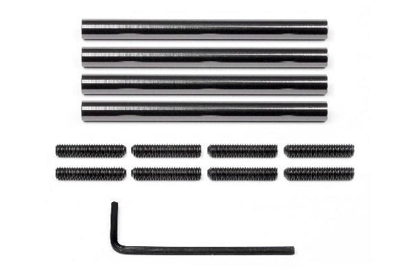 Aluminum Tube 6Xm4X72Mm (4Pcs)