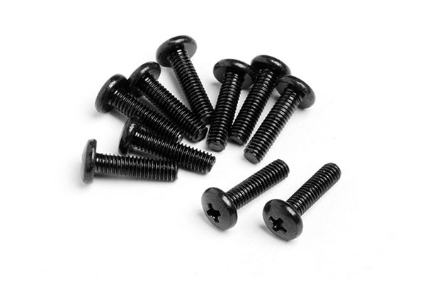 Binderhodeskrue M2.6X10Mm (10 stk.)