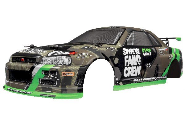 FAIL CREW NISSAN SKYLINE R34 GT-R KAROSSERI (150MM)