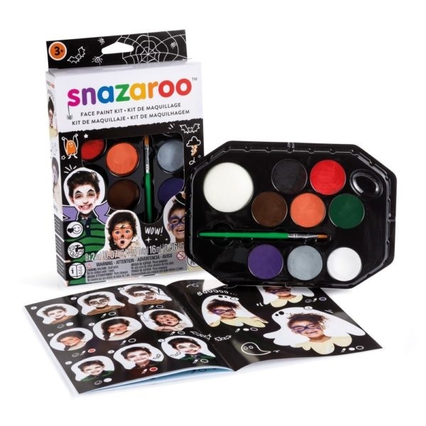 Snazaroo Halloween-sett med ansiktsmaling